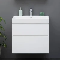 Тумба с раковиной Aquanet Polya 60
