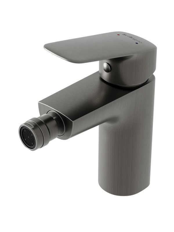 Смеситель для биде BelBagno Due DUE-BD-GM-W0 оружейная сталь