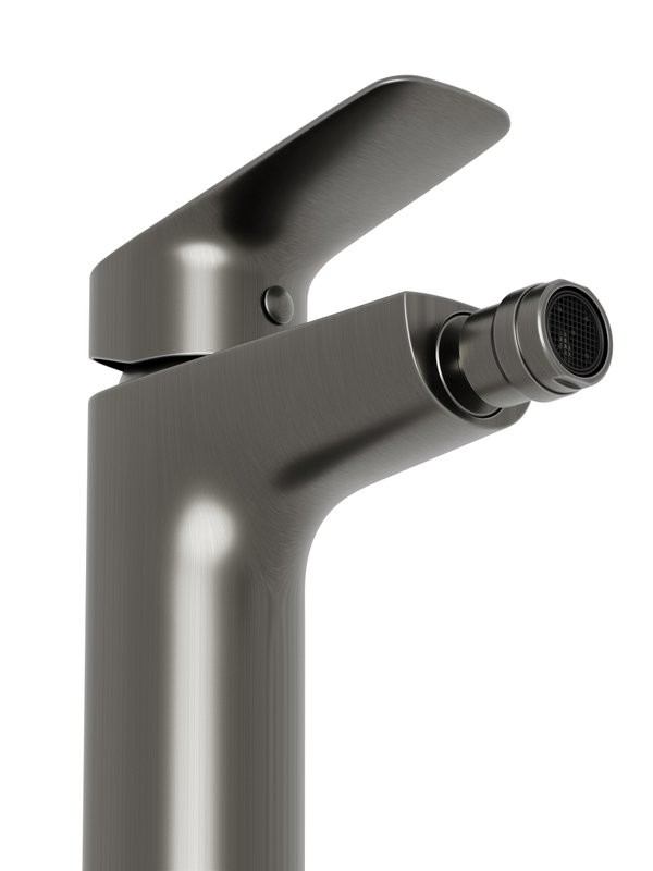 Смеситель для биде BelBagno Due DUE-BD-GM-W0 оружейная сталь