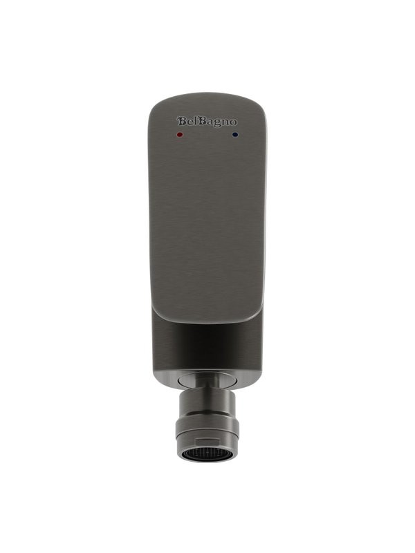 Смеситель для биде BelBagno Due DUE-BD-GM-W0 оружейная сталь