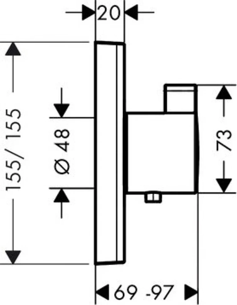 Душевой комплект Hansgrohe Raindance Select E 300 (3 jet) 26468000 + 27856000 + 26455000 + 15760000 + 15764000