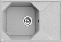 Мойка кухонная GranFest Unique GF-U-740L серая Мойка кухонная GranFest Unique GF-U-740L серая