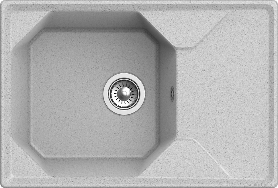 Мойка кухонная GranFest Unique GF-U-740L серая