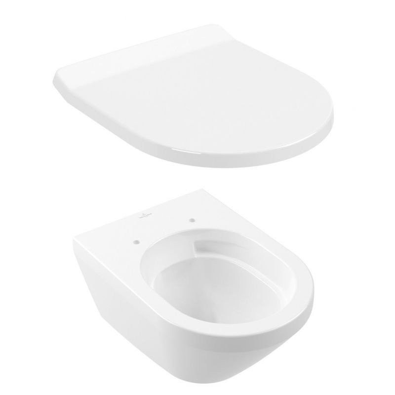 Унитаз подвесной Villeroy & Boch Architectura 4616СВ01 с сиденьем 8М70S101