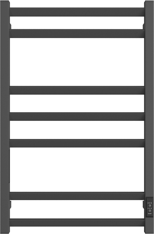 Полотенцесушитель электрический Двин U plaza neo 80х50, графит