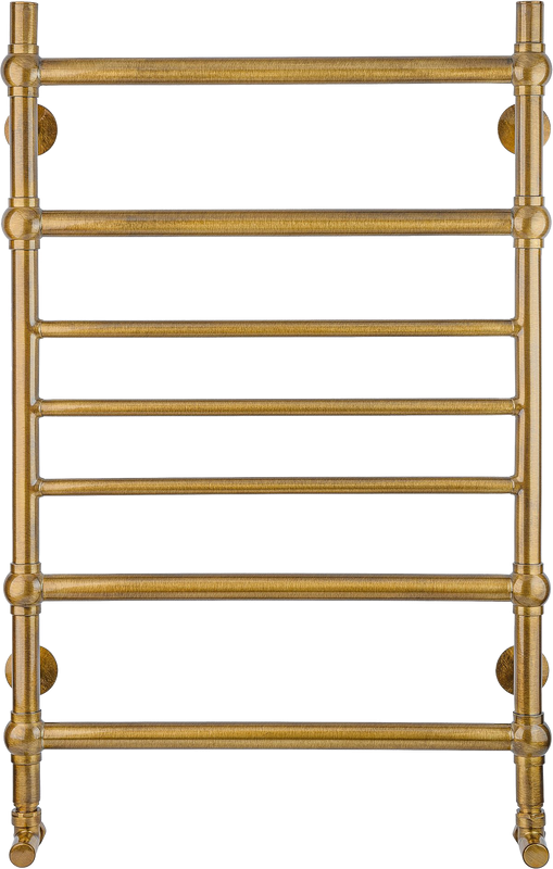 Полотенцесушитель водяной Secado Флоренция 4 85x55 см, бронза, лесенка, латунь