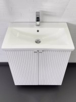 Мебель для ванной комнаты Comforty Лима 70 напольная, матовая белая