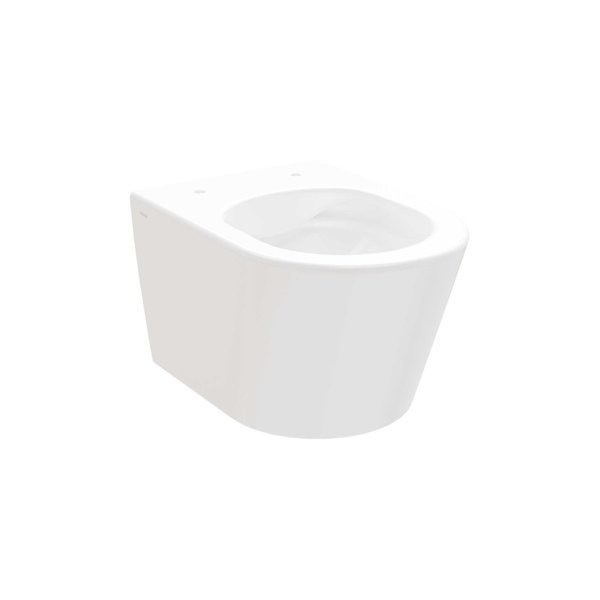 Унитаз подвесной Ravak Flow RimOFF безободковый, сиденье с микролифтом, белый