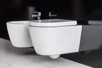 Унитаз подвесной BelBagno Marino BB105CHR безободковый, крышка BB105SC с микролифтом