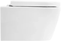 Унитаз подвесной BelBagno Marino BB105CHR безободковый, крышка BB105SC с микролифтом