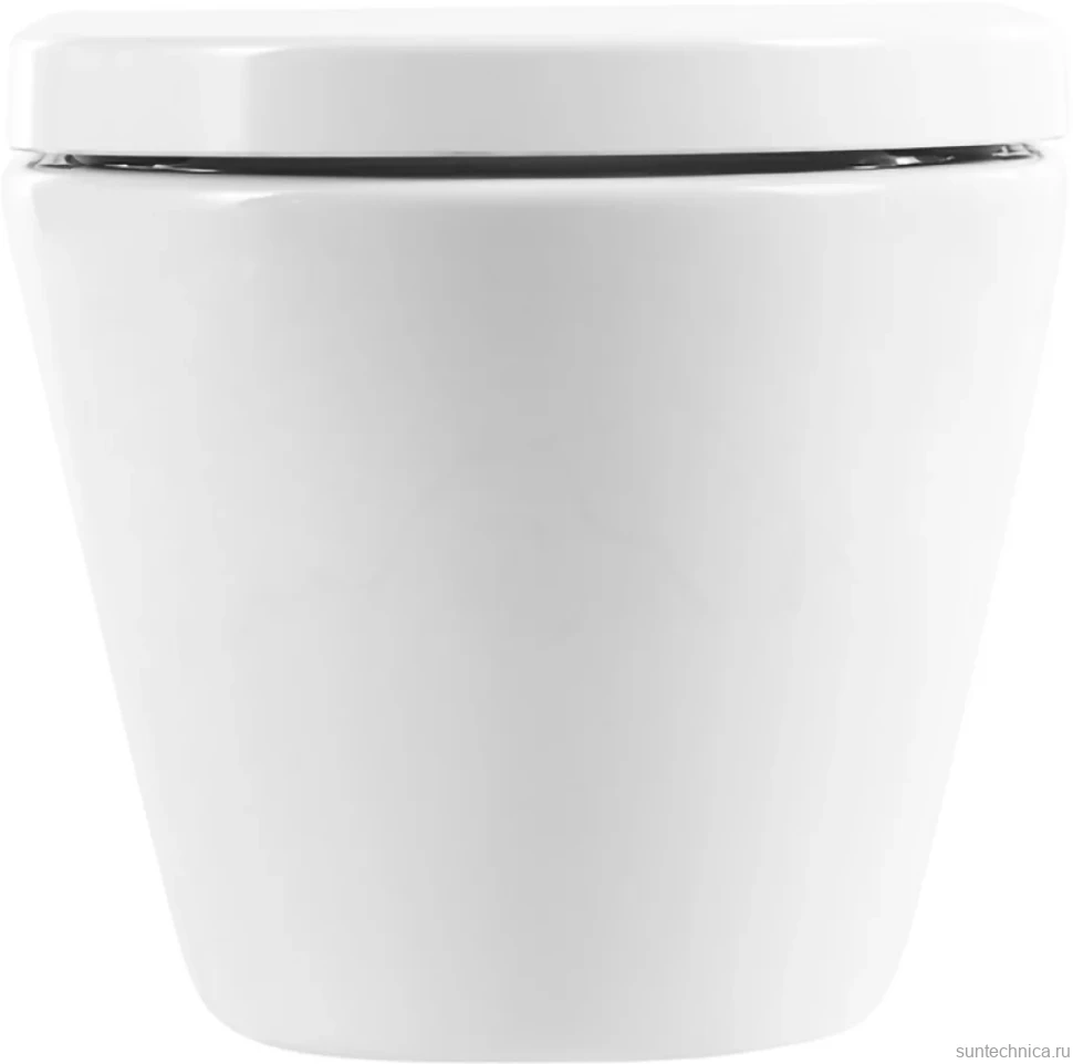 Унитаз подвесной BelBagno Marino BB105CHR безободковый, крышка BB105SC с микролифтом