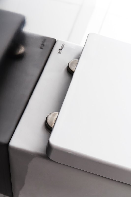 Унитаз подвесной BelBagno Marino BB105CHR безободковый, крышка BB105SC с микролифтом