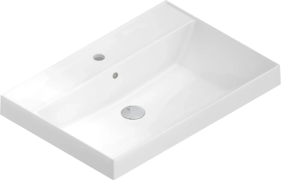 Тумба с раковиной KERAMA MARAZZI Cubo 70 мальва матовая