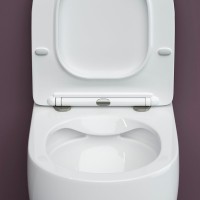 Комплект Ceramicanova Унитаз подвесной Play CN3001 безободковый, с микролифтом + Инсталляция Balance CN121002MB с кнопкой Square матовой черной