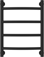 Полотенцесушитель водяной Сунержа Галант + 50x40, черный матовый