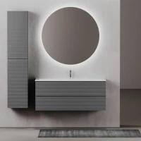 Тумба под раковину Sancos Folk 120 grey soft