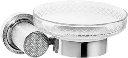 Мыльница Boheme Royal Cristal Chrome подвесная