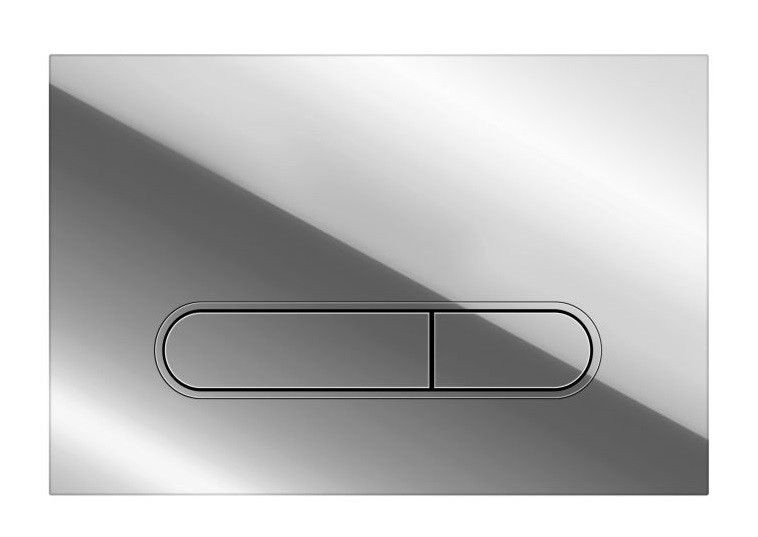 Комплект 3 в 1 Унитаз подвесной Esbano Azalea ESUPAZALB + Инсталляция Fram + Кнопка ESINOVL17SC цвет глянцевый хром