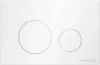 Система инсталляции для унитазов Wasserkraft Glan 66TLT.010.ME.WH.WH02 с кнопкой смыва белой