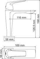 Смеситель для раковины Wasserkraft Neime 1903
