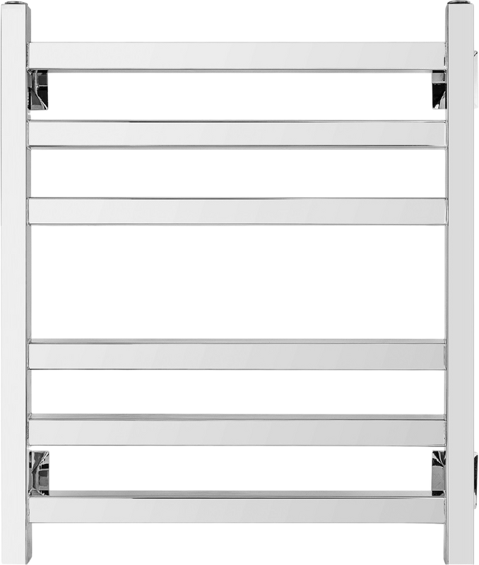 Полотенцесушитель электрический Secado Корато 3 L 65x55 см, подключение слева, хром, лесенка