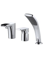 Смеситель на борт ванны D&K Berlin Freie DA1434201 хром Смеситель на борт ванны D&K Berlin Freie DA1434201 хром