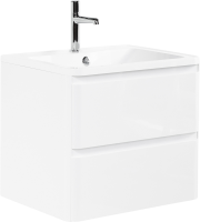 Мебель для ванной комнаты BelBagno Albano 60 подвесная, bianco lucido