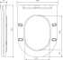 Унитаз подвесной Art&Max Ovale AM011CHR-MB матовый черный