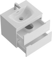 Тумба с раковиной BelBagno Etna 70 bianco opaco, раковина BB-8099-70