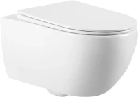Унитаз подвесной Art&Max Siena AM221CHR/SC с микролифтом, белый