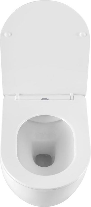 Унитаз подвесной Art&Max Siena AM221CHR/SC с микролифтом, белый