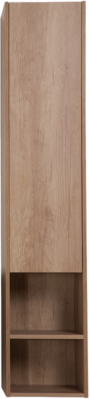 Шкаф пенал для ванной BelBagno Kraft R rovere nebrasca nature, 1 дверь
