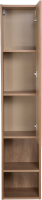 Шкаф пенал для ванной BelBagno Kraft R rovere nebrasca nature, 1 дверь