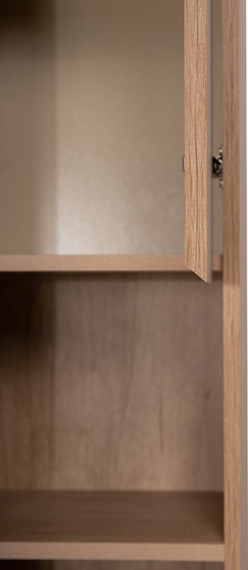 Шкаф пенал для ванной BelBagno Kraft R rovere nebrasca nature, 1 дверь