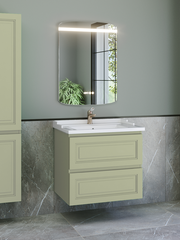 Мебель для ванной комнаты Caprigo Wales 70 фисташка