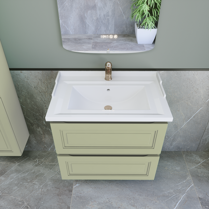 Мебель для ванной комнаты Caprigo Wales 70 фисташка