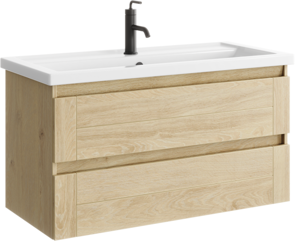 Тумба под раковину Aqwella Astrid 100 дуб давос