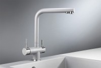 Смеситель для кухни Granula 2305, алюминиум