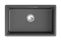 Мойка кухонная Granula Kitchen Space 7303iU шварц Мойка кухонная Granula Kitchen Space 7303iU шварц