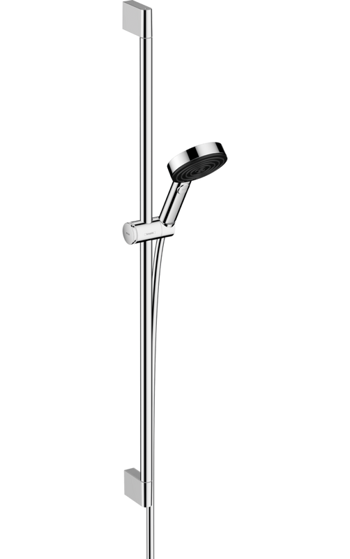Смеситель для ванны с душем Hansgrohe Vivenis 75420000 + Душевой гарнитур 24170000 + аксессуары для ванной