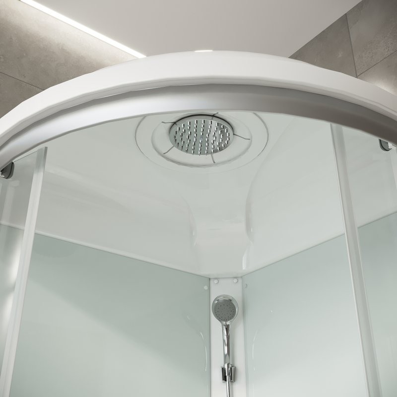 Душевая кабина Niagara Light L90/17 90х90 см, хром матовый