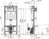 Комплект Унитаз подвесной Duravit ME by Starck 2530090000 + Система инсталляции для унитазов AlcaPlast Sadromodul AM101/1120-001 с кнопкой и шумоизоляцией
