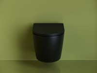 Унитаз подвесной Ceramicanova Uno Rimless CN11001MB черный матовый