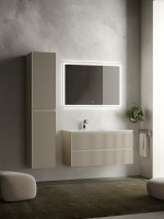 Мебель для ванной комнаты Sancos Snob R 100 см, L, beige soft