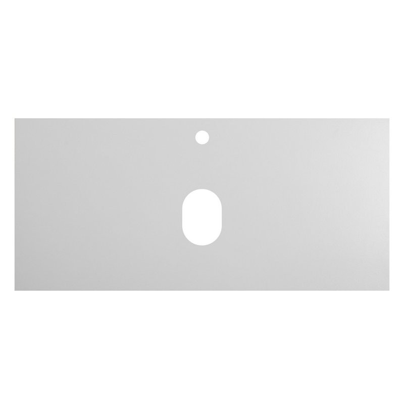 Тумба под раковину со столешницей BelBagno Kraft 100 подвесная, матовая бежевая, столешница kep-100-bo