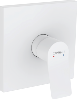 Встраиваемый смеситель для душа и ванны Hansgrohe Vivenis 75615700 матовый белый