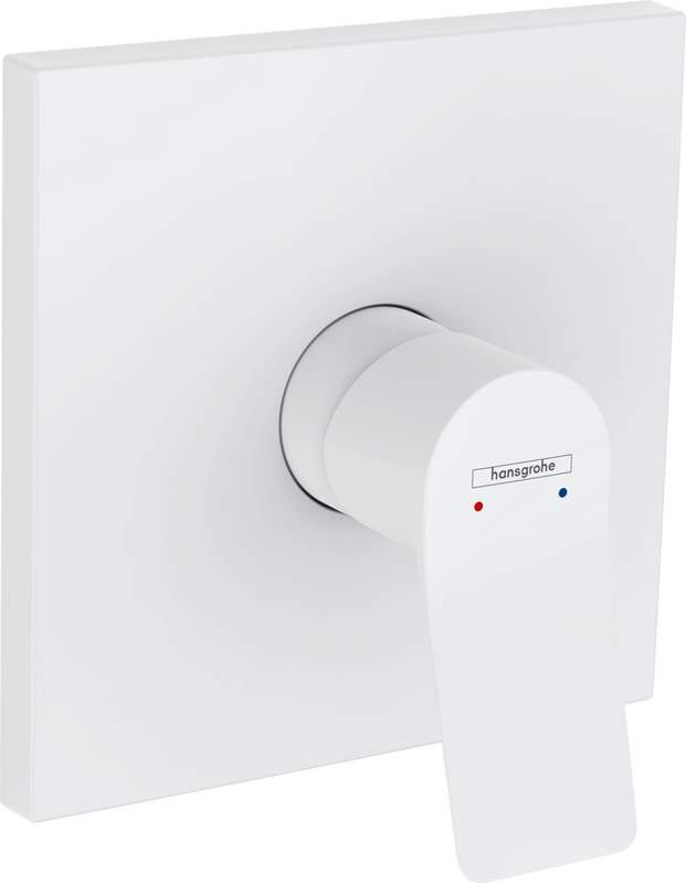 Встраиваемый смеситель для душа и ванны Hansgrohe Vivenis 75615700 матовый белый