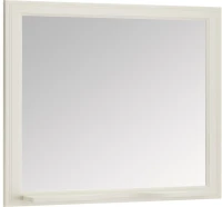 Зеркало ASB-Woodline Кастелло 100 бежевое, с полкой