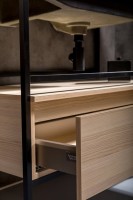 Тумба с раковиной Armadi Art Loft 120 light wood, напольная