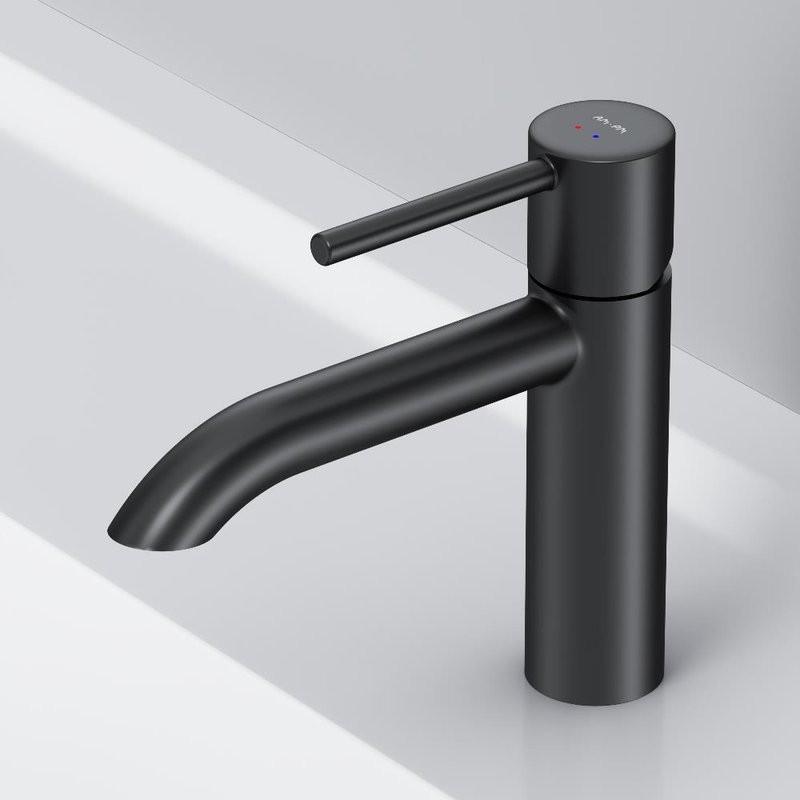 Смеситель для раковины AM.PM Libre F6002122 матовый черный